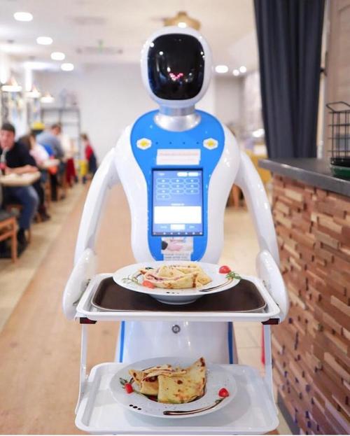 智能餐厅餐桌服务机器人送餐机器人 - buy smart restaurant table se